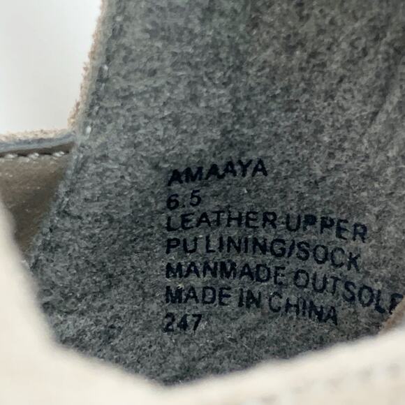 Steve Madden Amaaya Fringe Sandals Wedge Heel Tan Suede Women's 6.5 - Picture 6 of 10